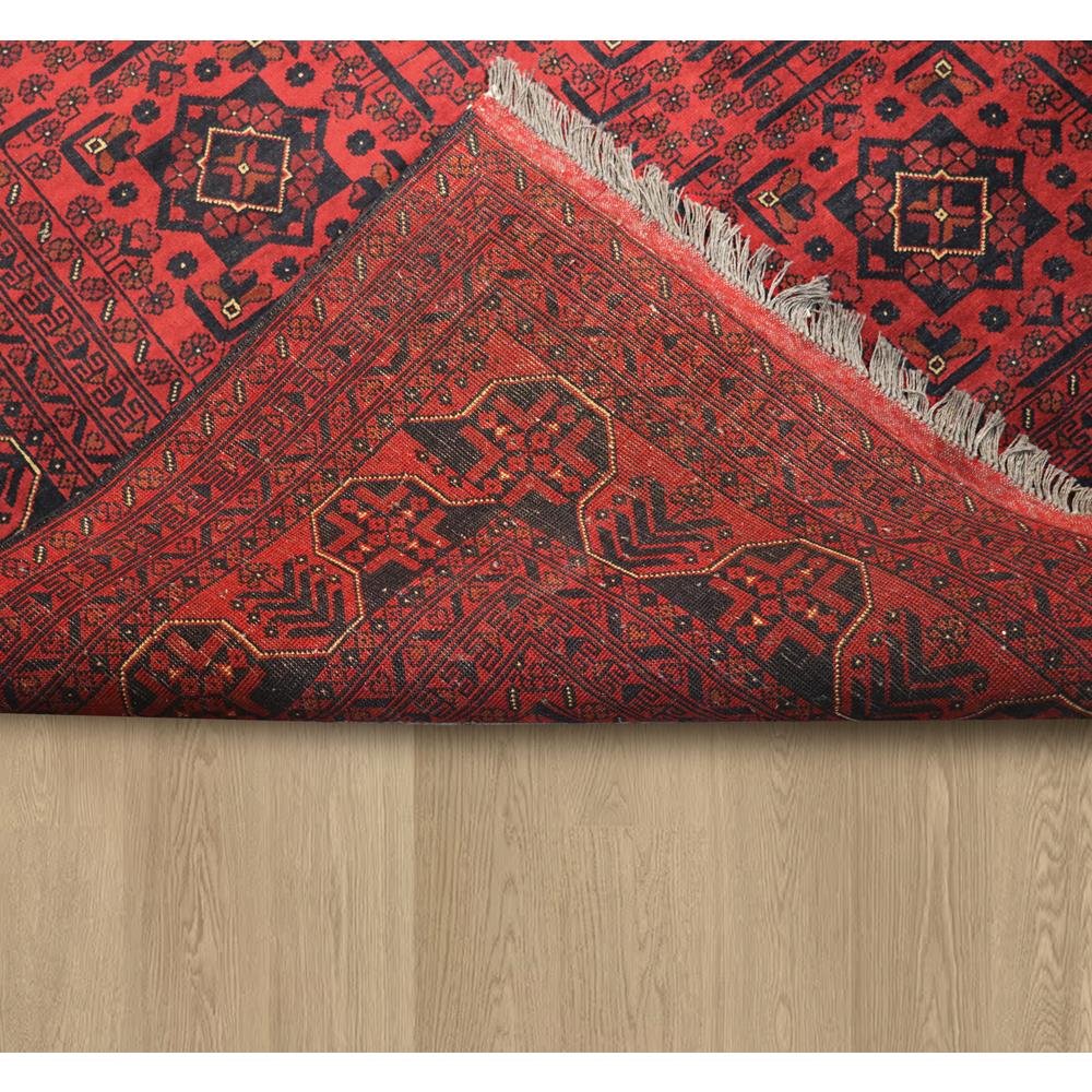 Yamoud Burgundy Area Rug