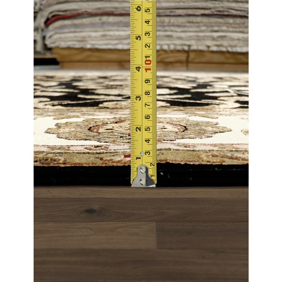 Agra Hand-Knotted Silk & Wool Area Rug