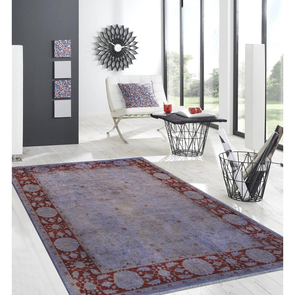 Lahore Hand-Knotted Wool Area Rug