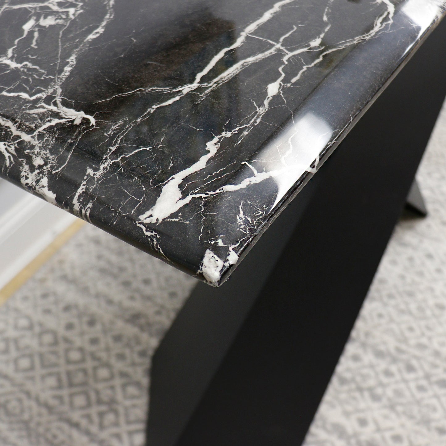 Luxe Marble Console Table