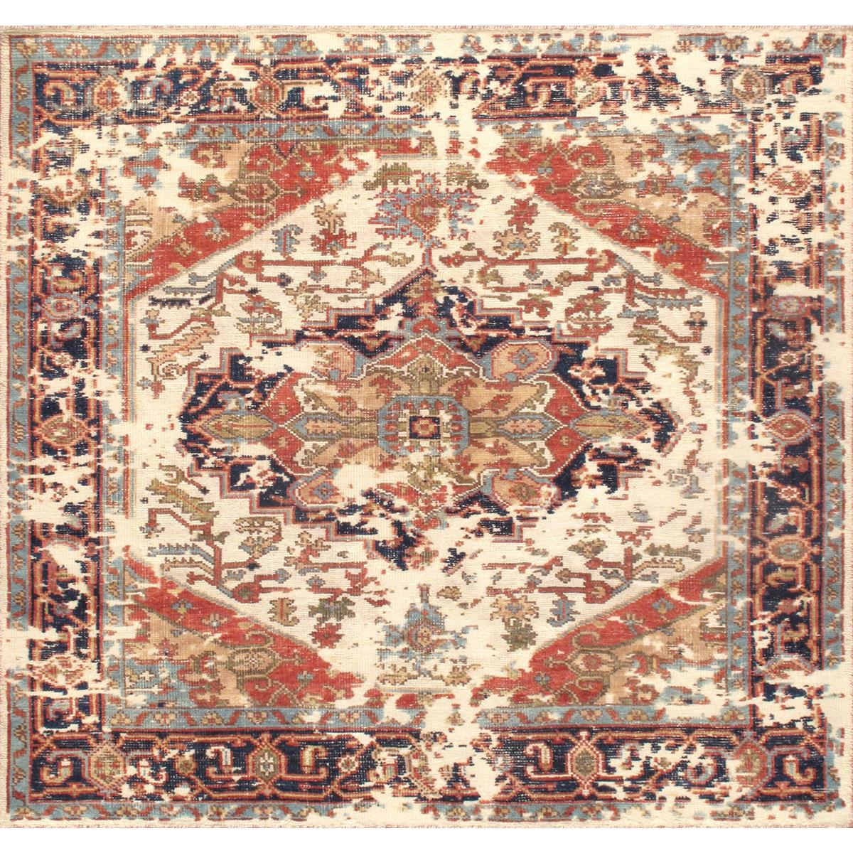 Serapi Hand Knotted Wool Oriental Rug