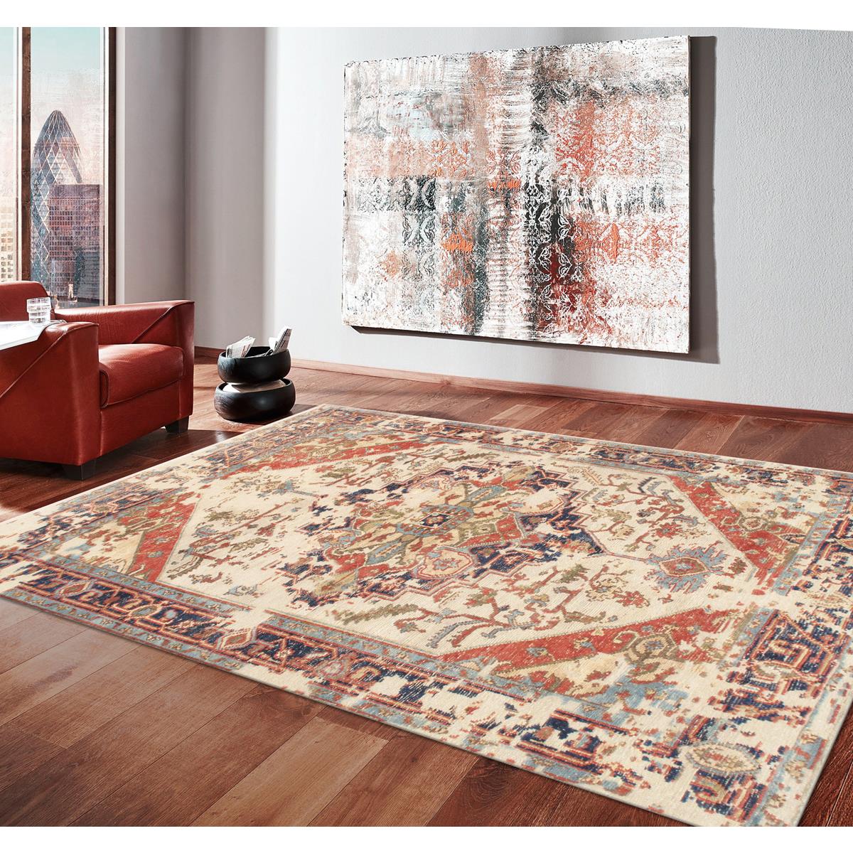 Serapi Hand Knotted Wool Oriental Rug