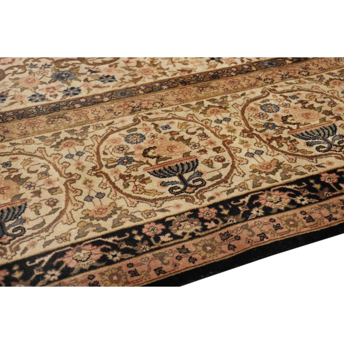 Kermanshah Hand-Knotted Wool Area Rug
