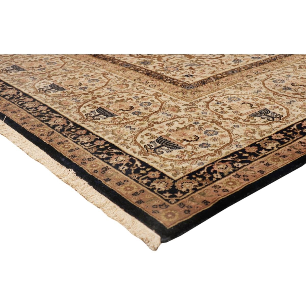 Kermanshah Hand-Knotted Wool Area Rug