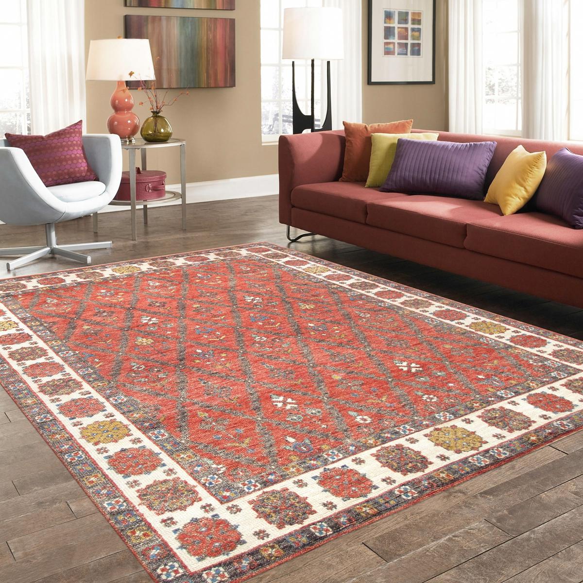 Nomad Hand-Knotted Wool Area Rug