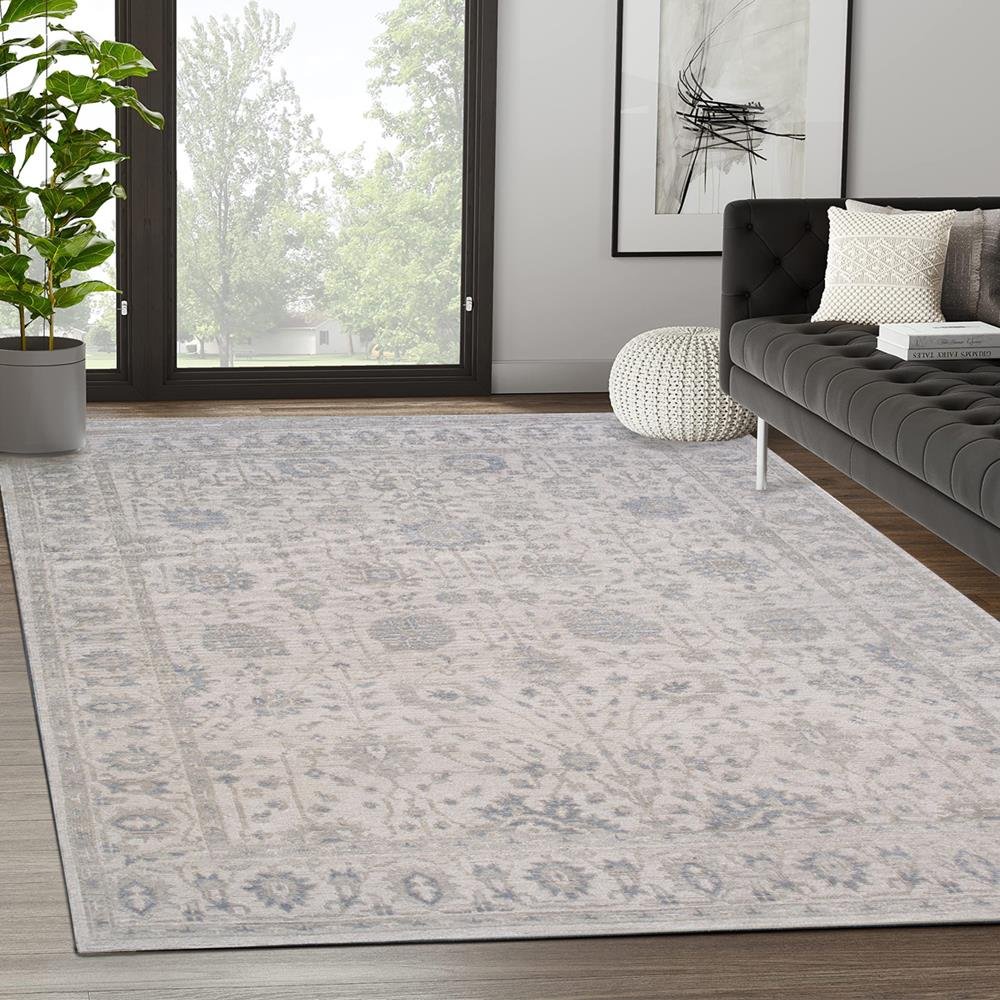 Oushak Ivory Area Rug