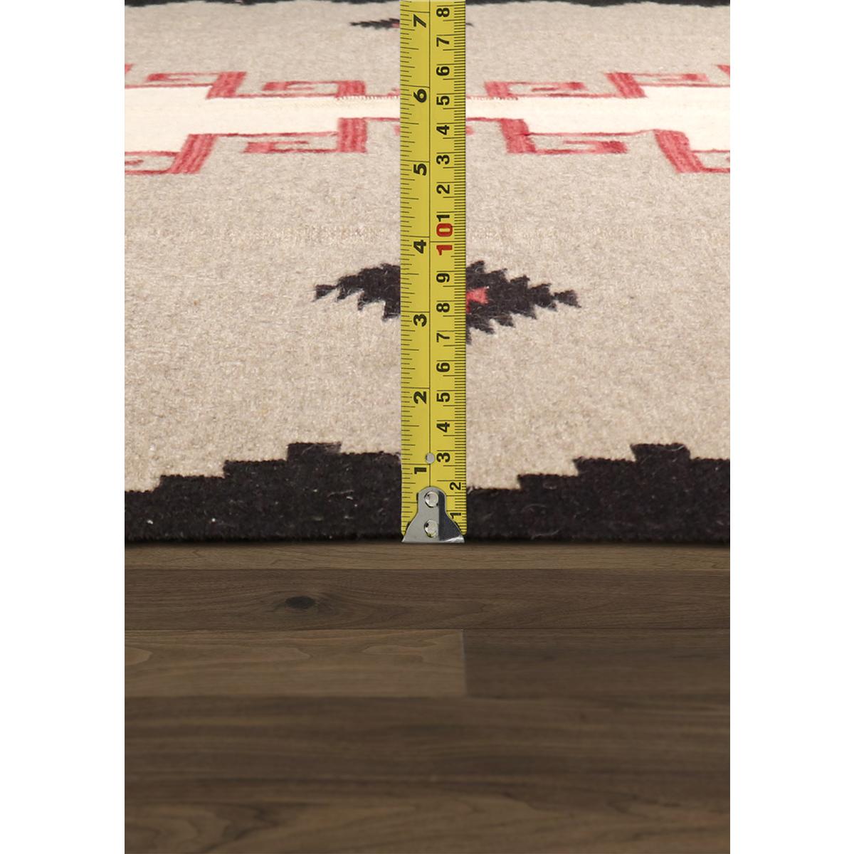 Tuscany Reversible Wool Mocha/Ivory Area Rug