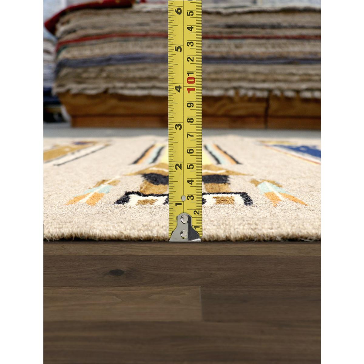 Tuscany Reversible Wool Mocha/MultiColor Area Rug