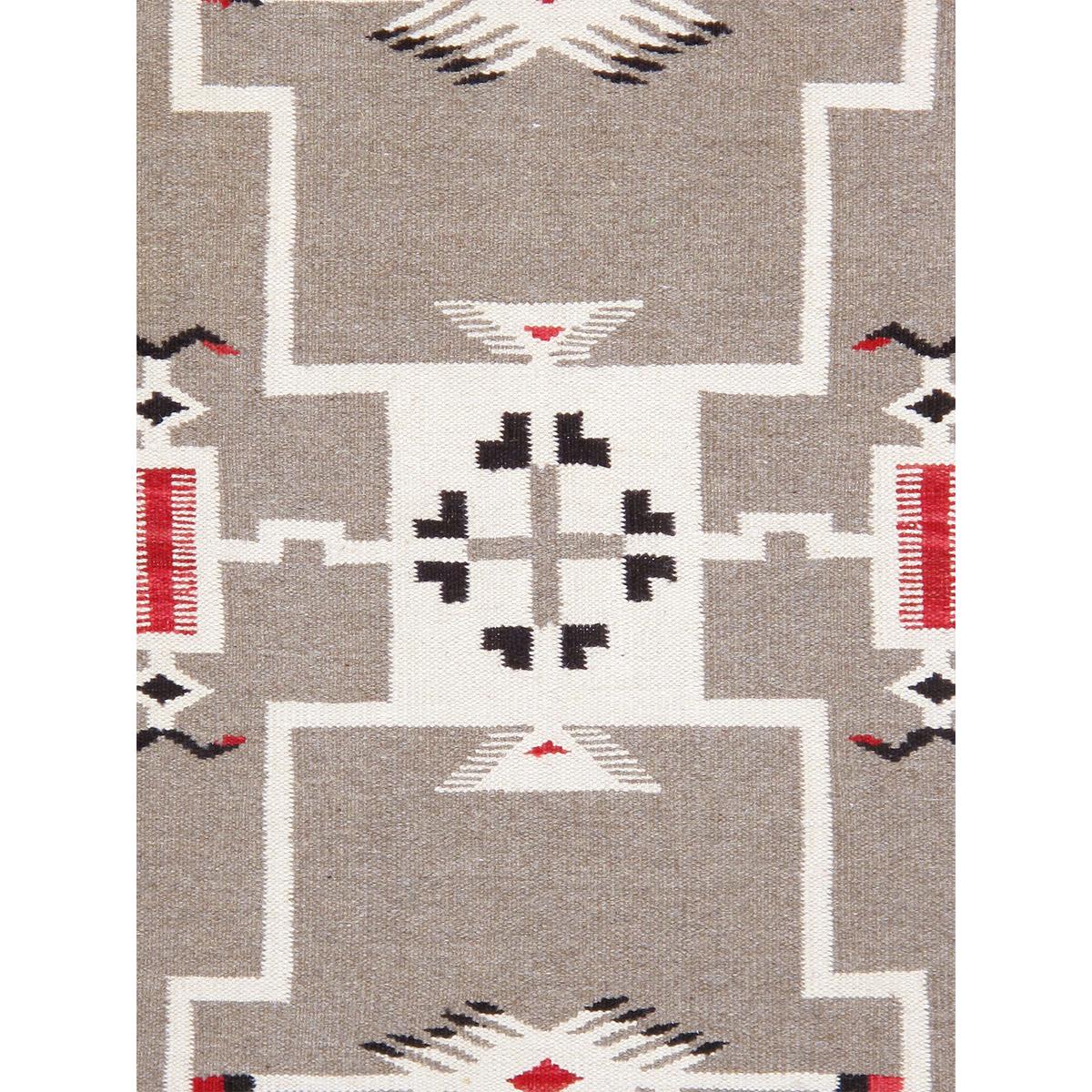 Tuscany Reversible Wool Mocha/Black Area Rug