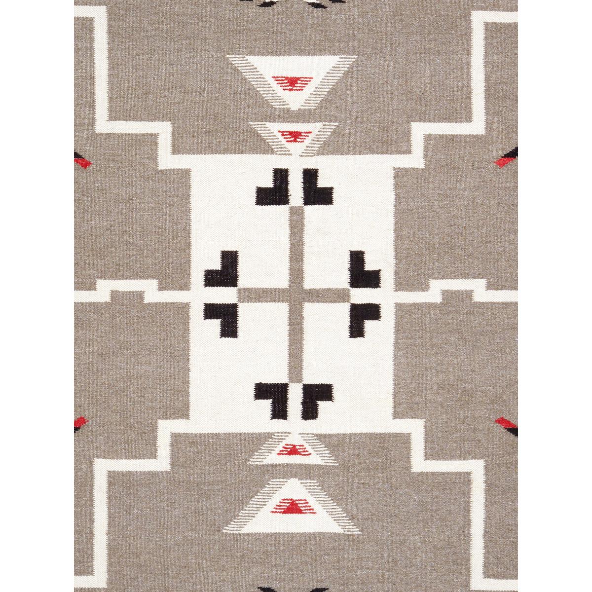 Tuscany Reversible Wool Mocha/Black Area Rug