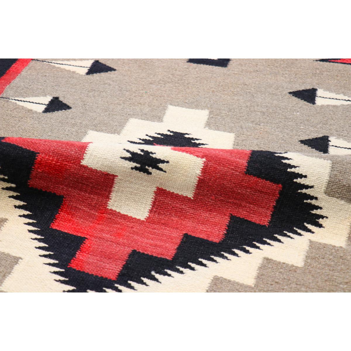 Tuscany Reversible Wool Mocha/Black Area Rug