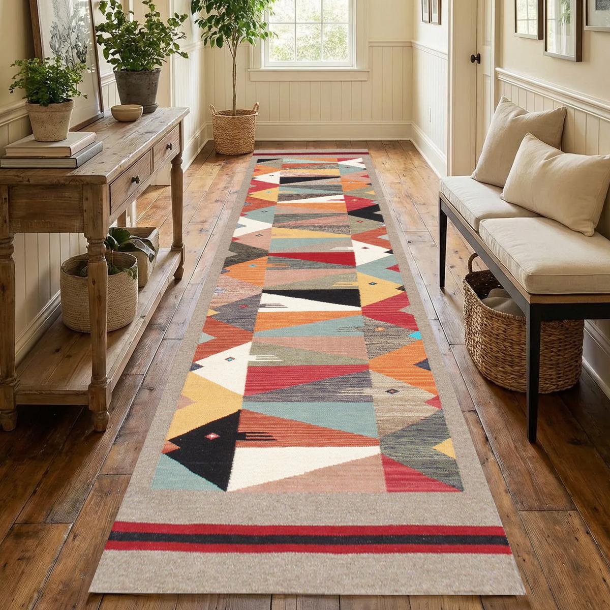 Tuscany Reversible Wool Multi Area Rug