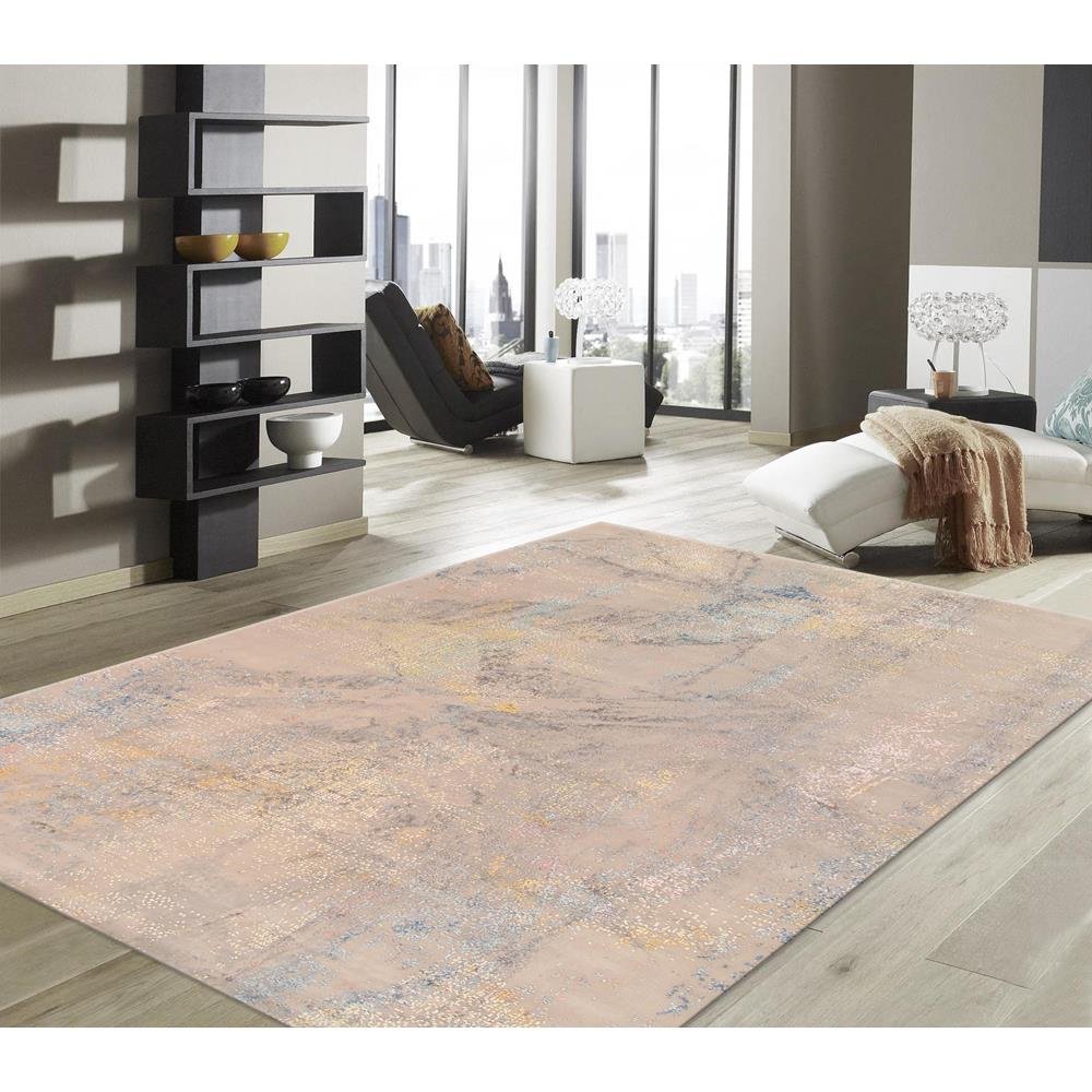 Modern Beige/Multi Area Rug