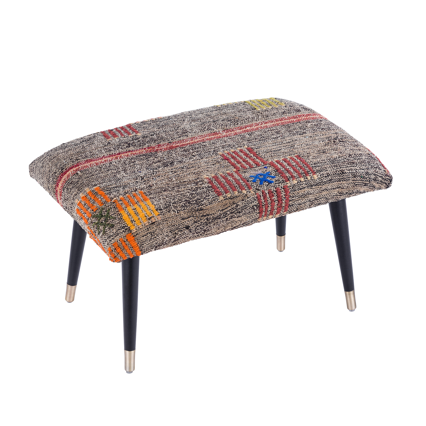 Bosphorus Kilim Cover Ottoman