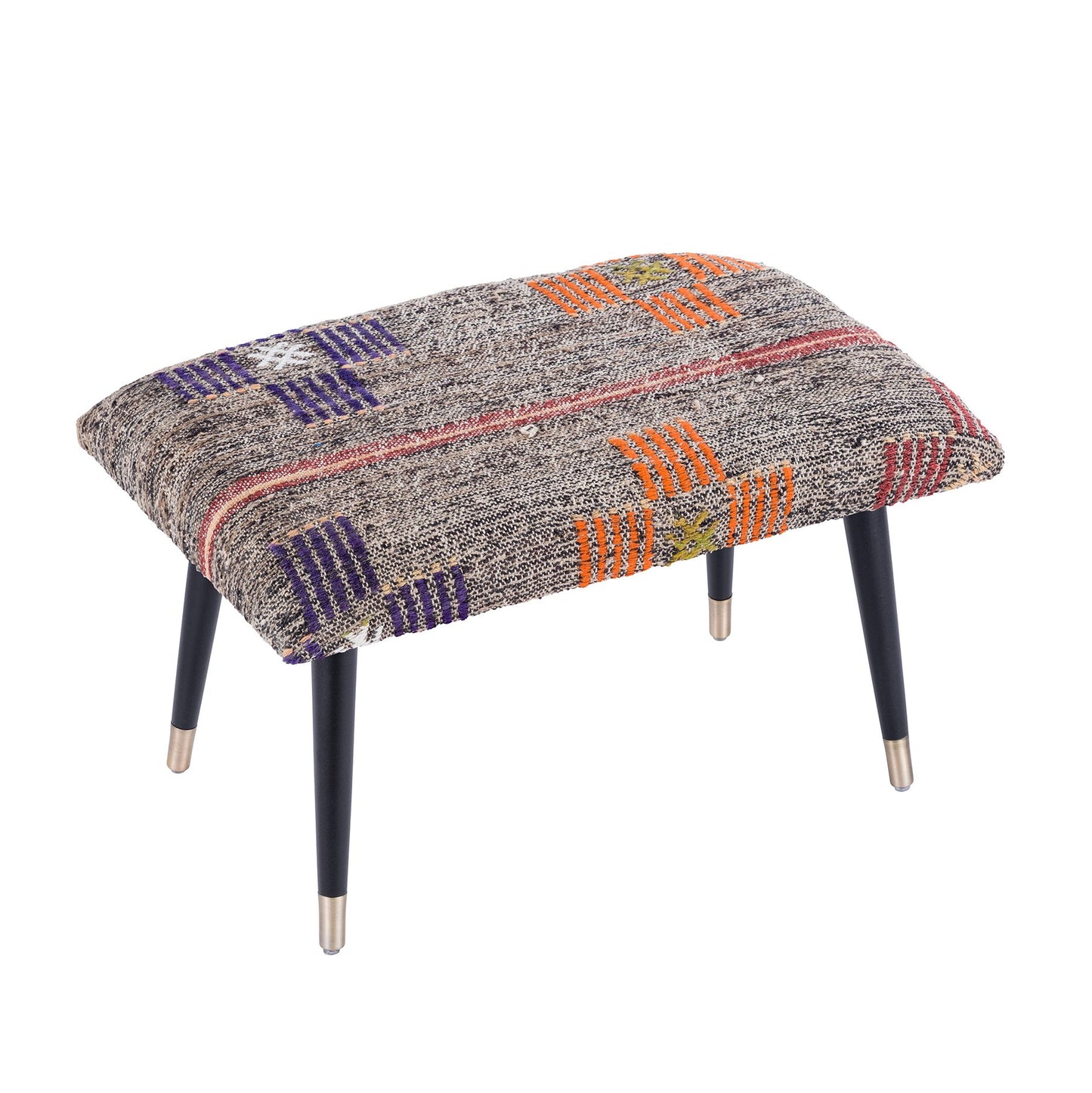 Bosphorus Kilim Cover Ottoman