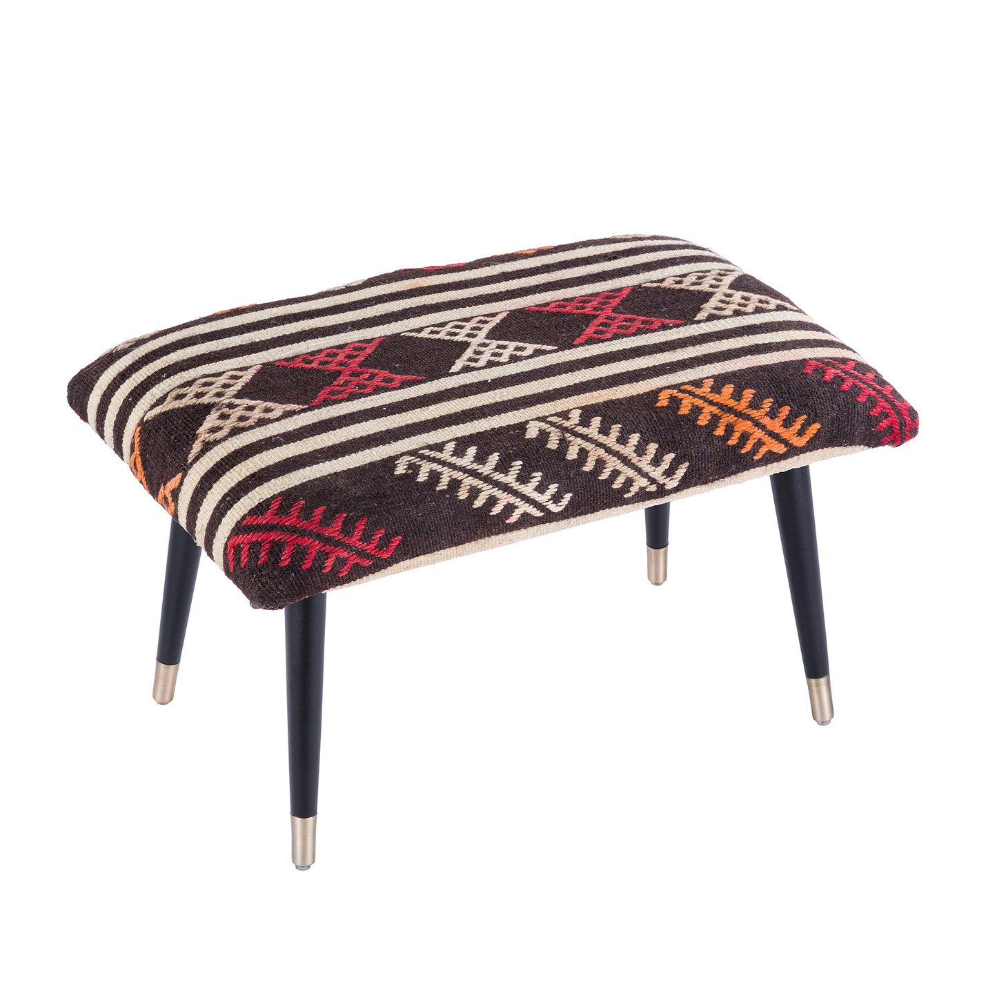 Bosphorus Kilim Cover Ottoman