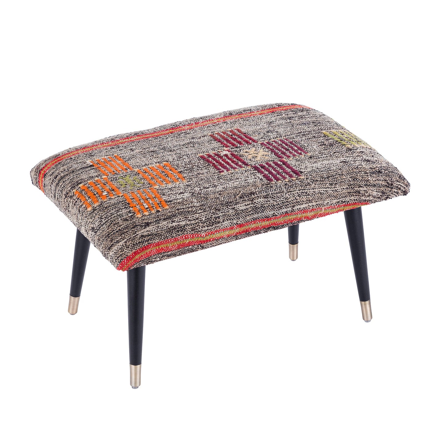 Bosphorus Kilim Cover Ottoman