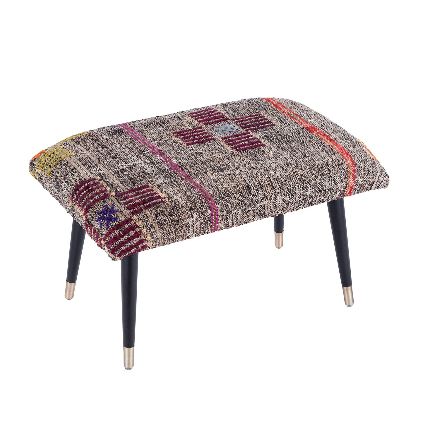 Bosphorus Kilim Cover Ottoman