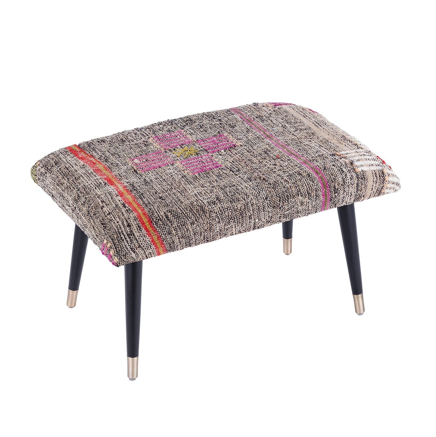 Bosphorus Kilim Cover Ottoman
