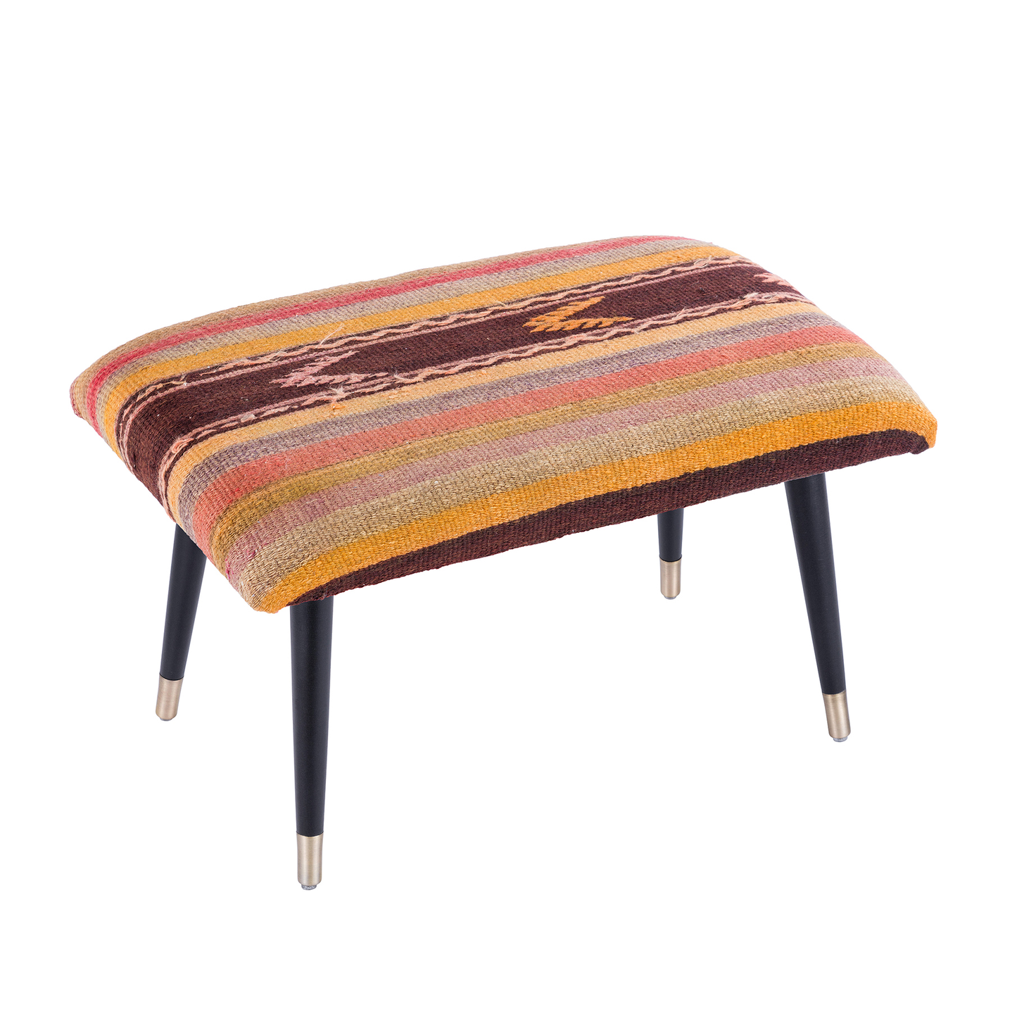 Bosphorus Kilim Cover Ottoman