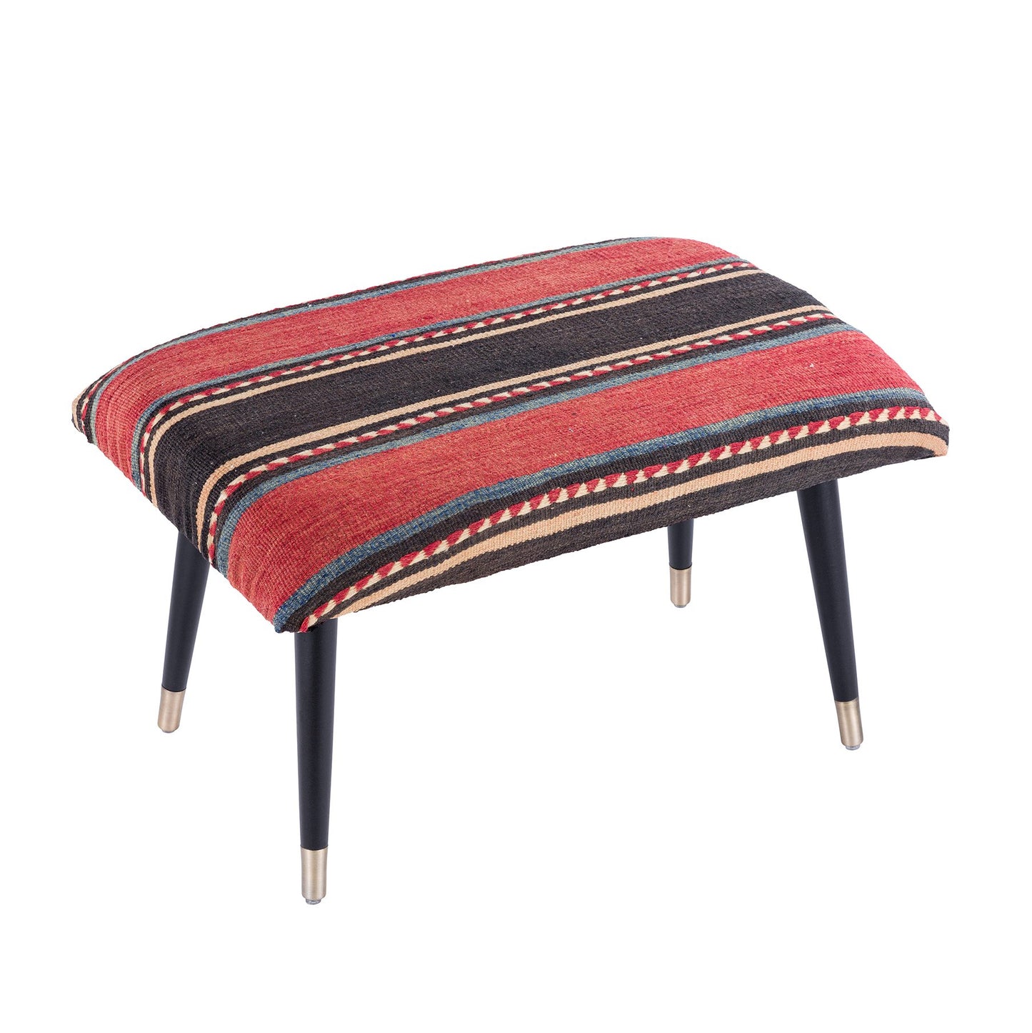 Bosphorus Kilim Cover Ottoman