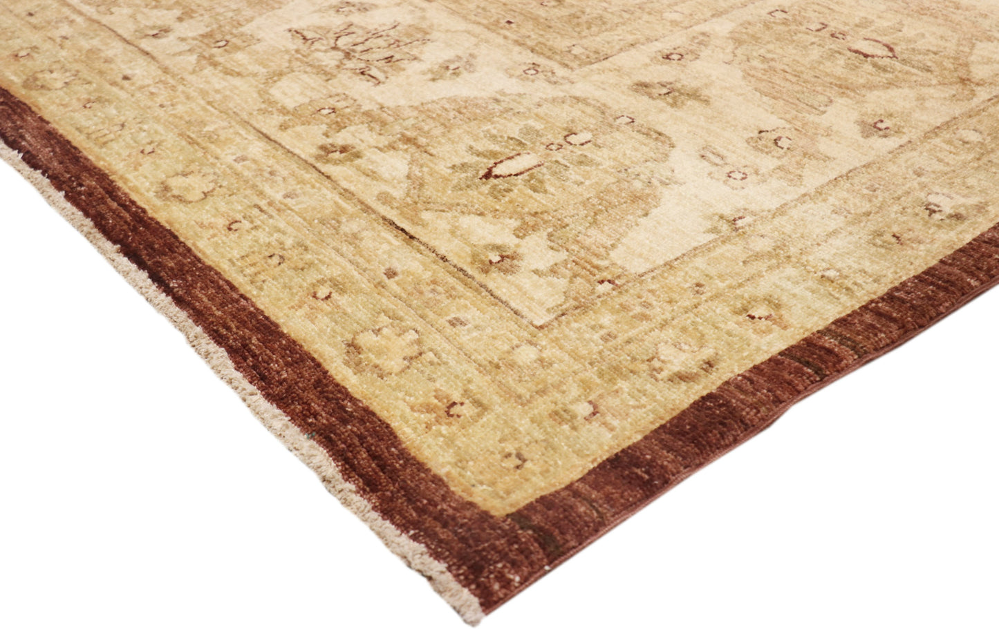 Ferehan Collection Hand-Knotted Lambs Wool Area Rug
