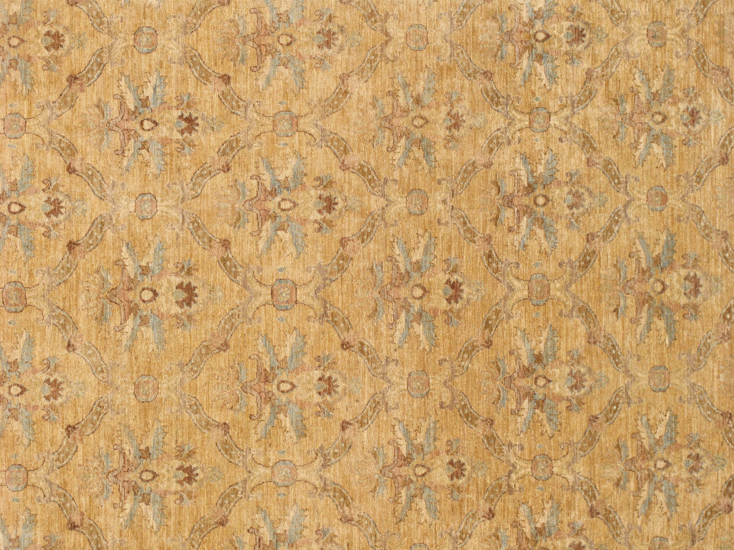 Pasagad Ferehan Collection Hand-Knotted Lamb's Wool Area Rug