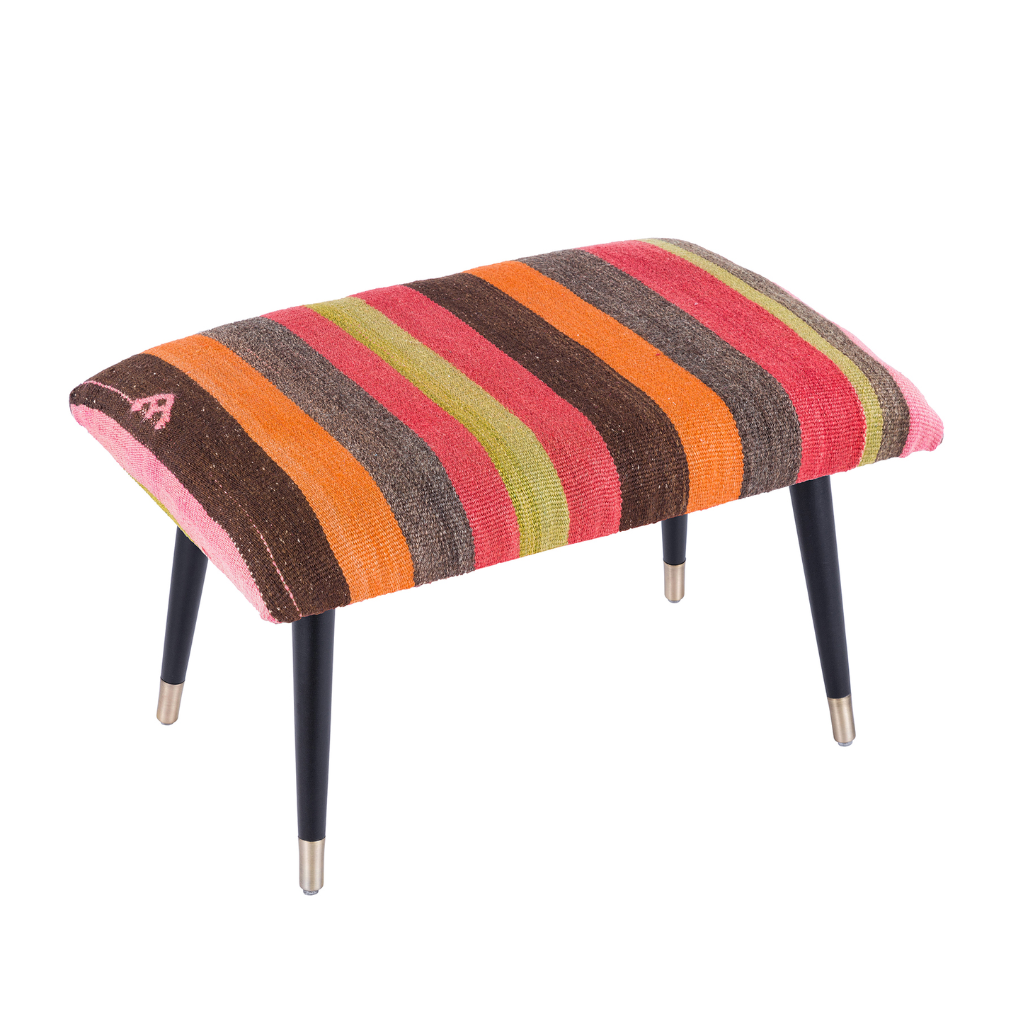 Bosphorus Kilim Cover Ottoman