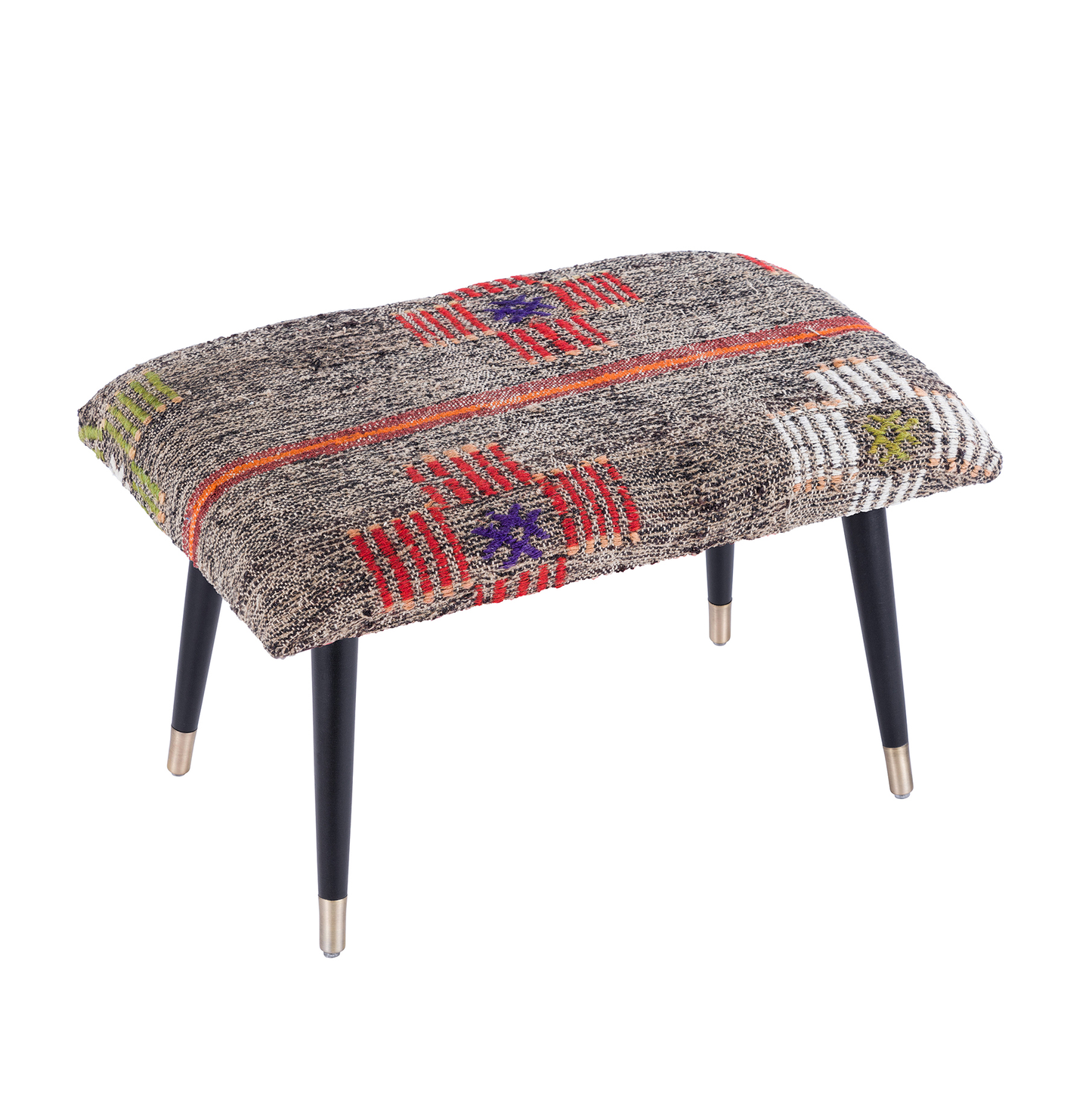 Bosphorus Kilim Cover Ottoman