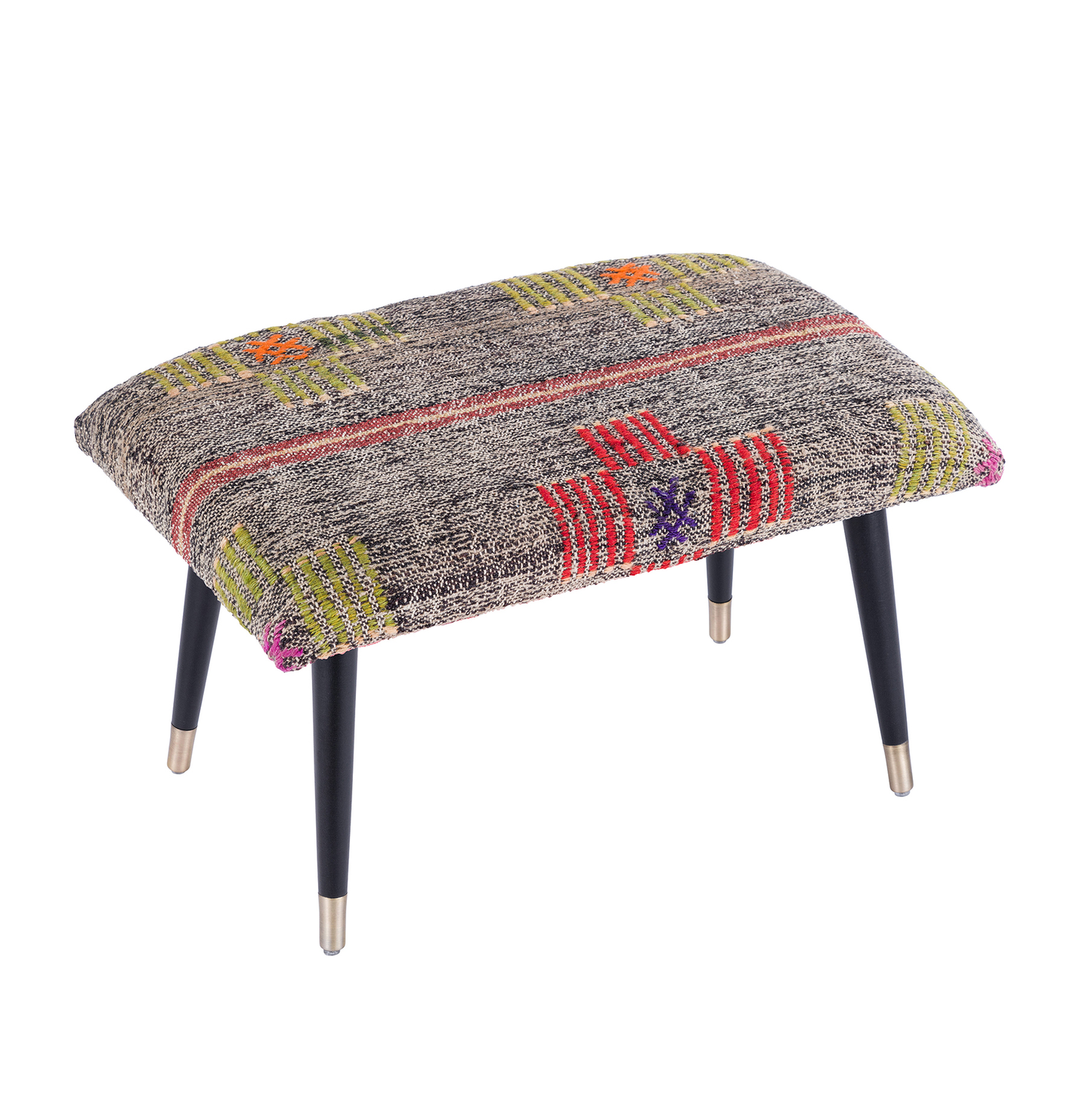 Bosphorus Kilim Cover Ottoman