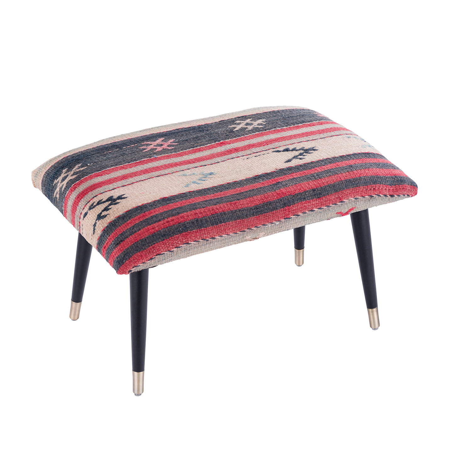 Bosphorus Kilim Cover Ottoman