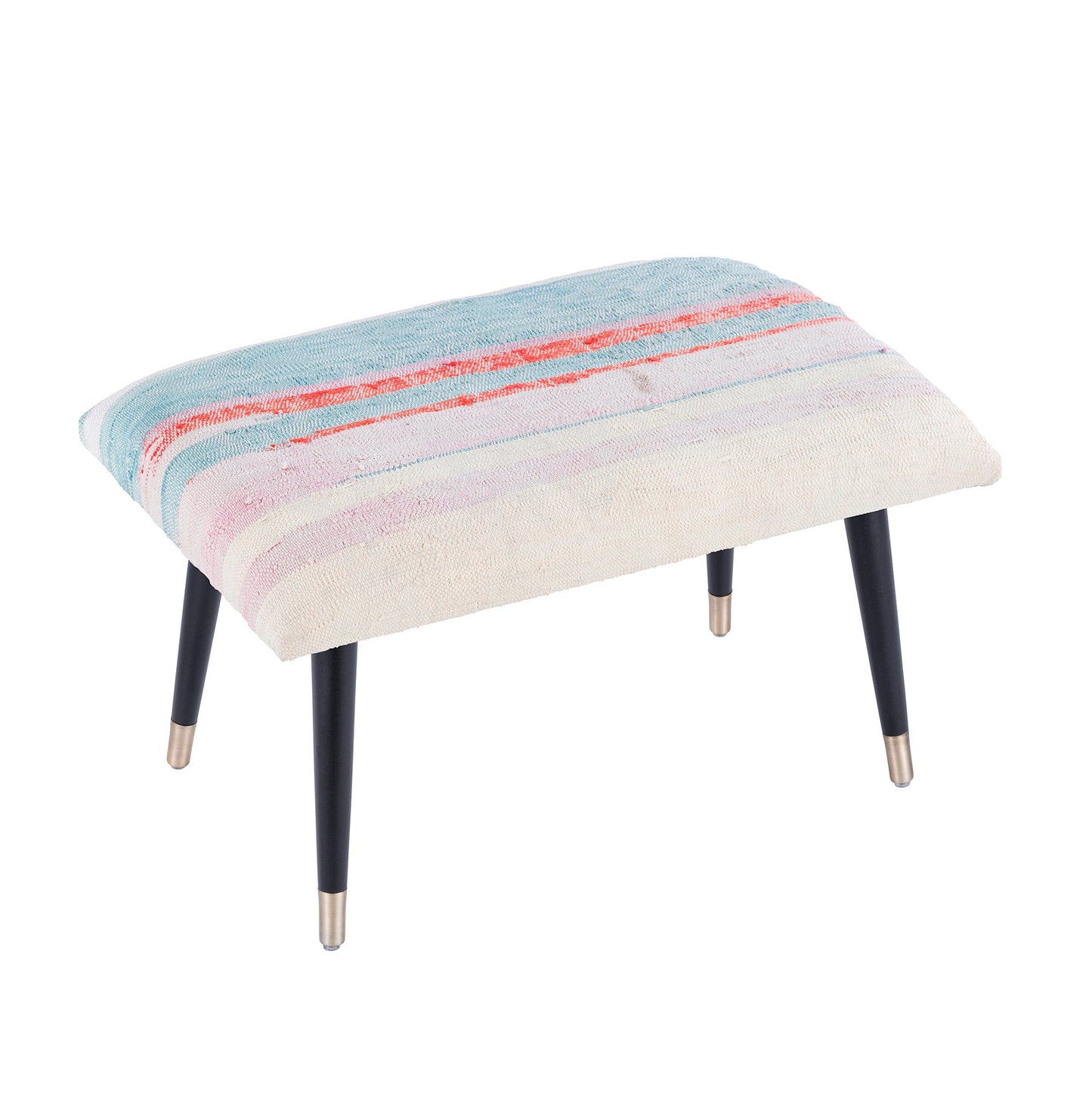 Bosphorus Kilim Cover Ottoman