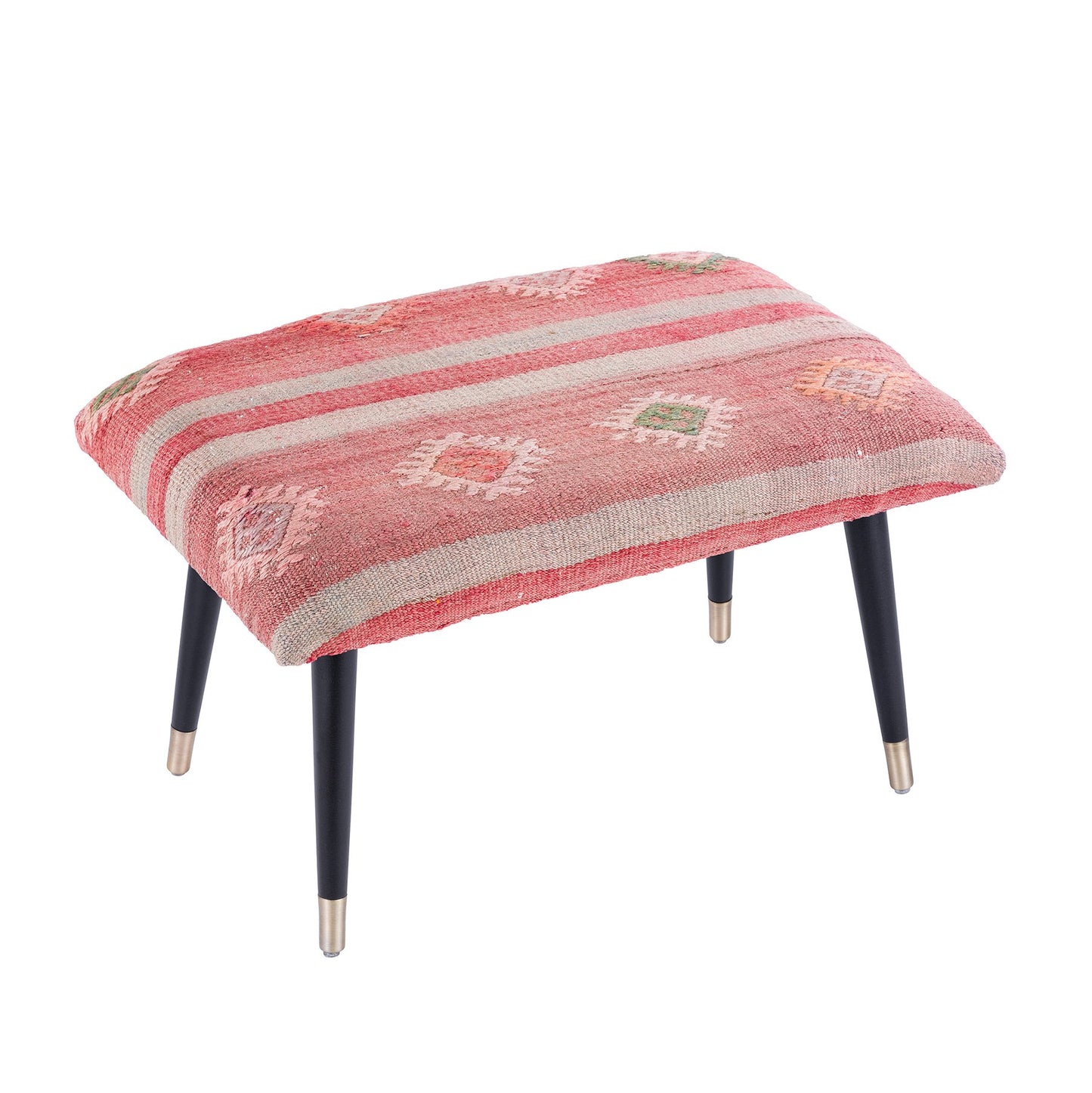 Bosphorus Kilim Cover Ottoman