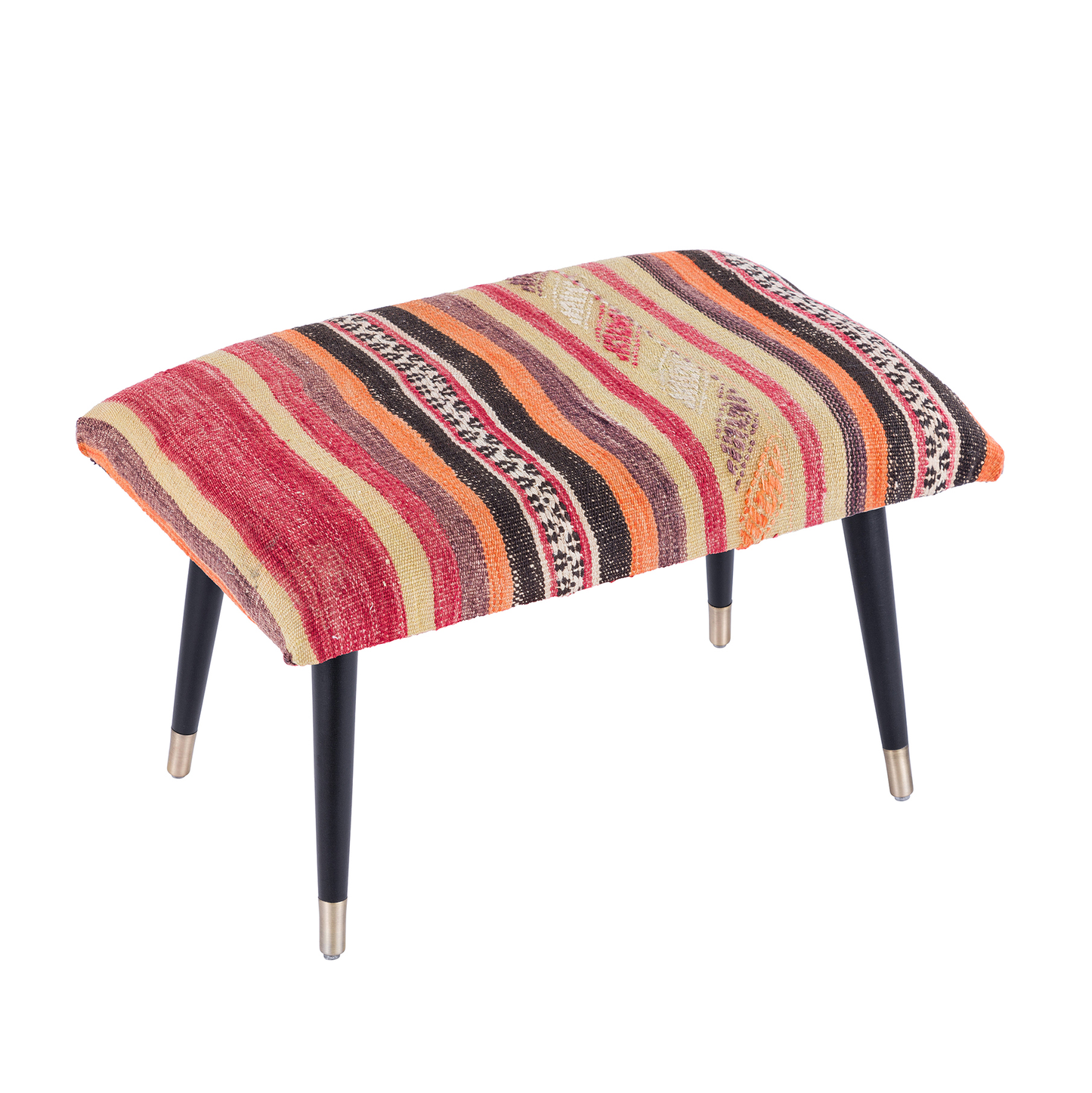 Bosphorus Kilim Cover Ottoman