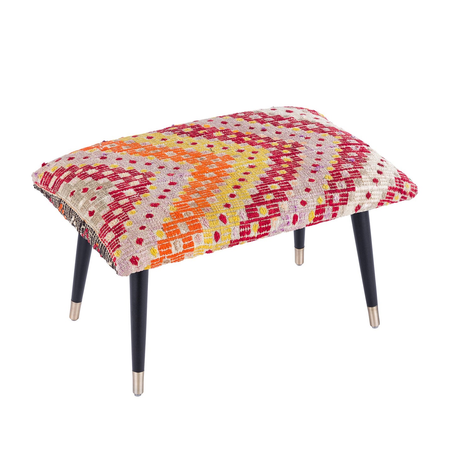 Bosphorus Kilim Cover Ottoman