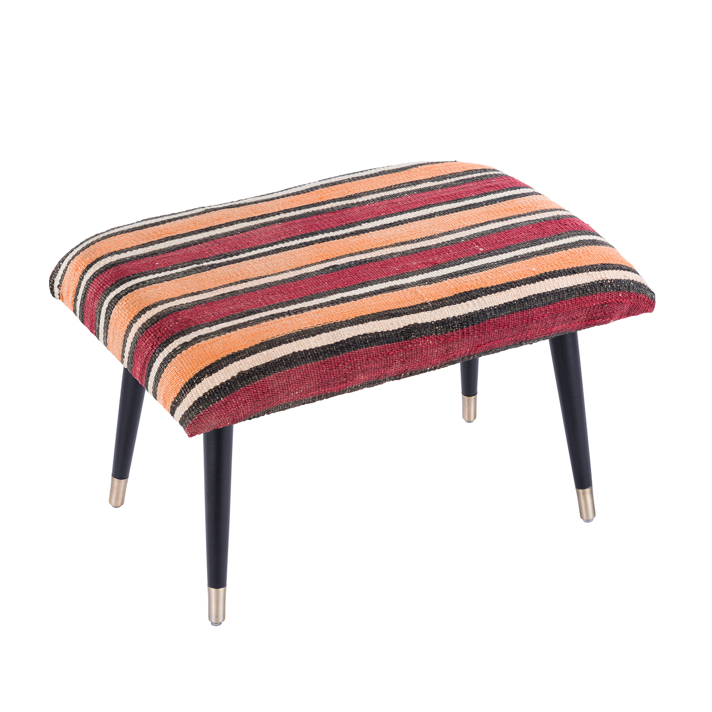 Bosphorus Kilim Cover Ottoman