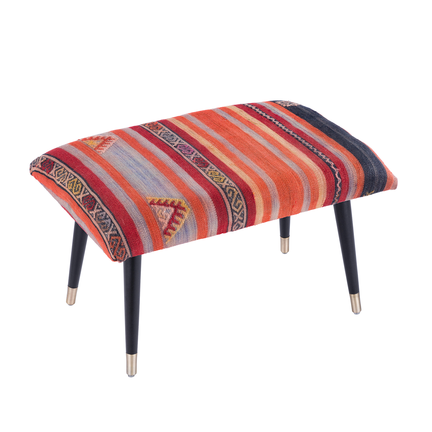 Bosphorus Kilim Cover Ottoman