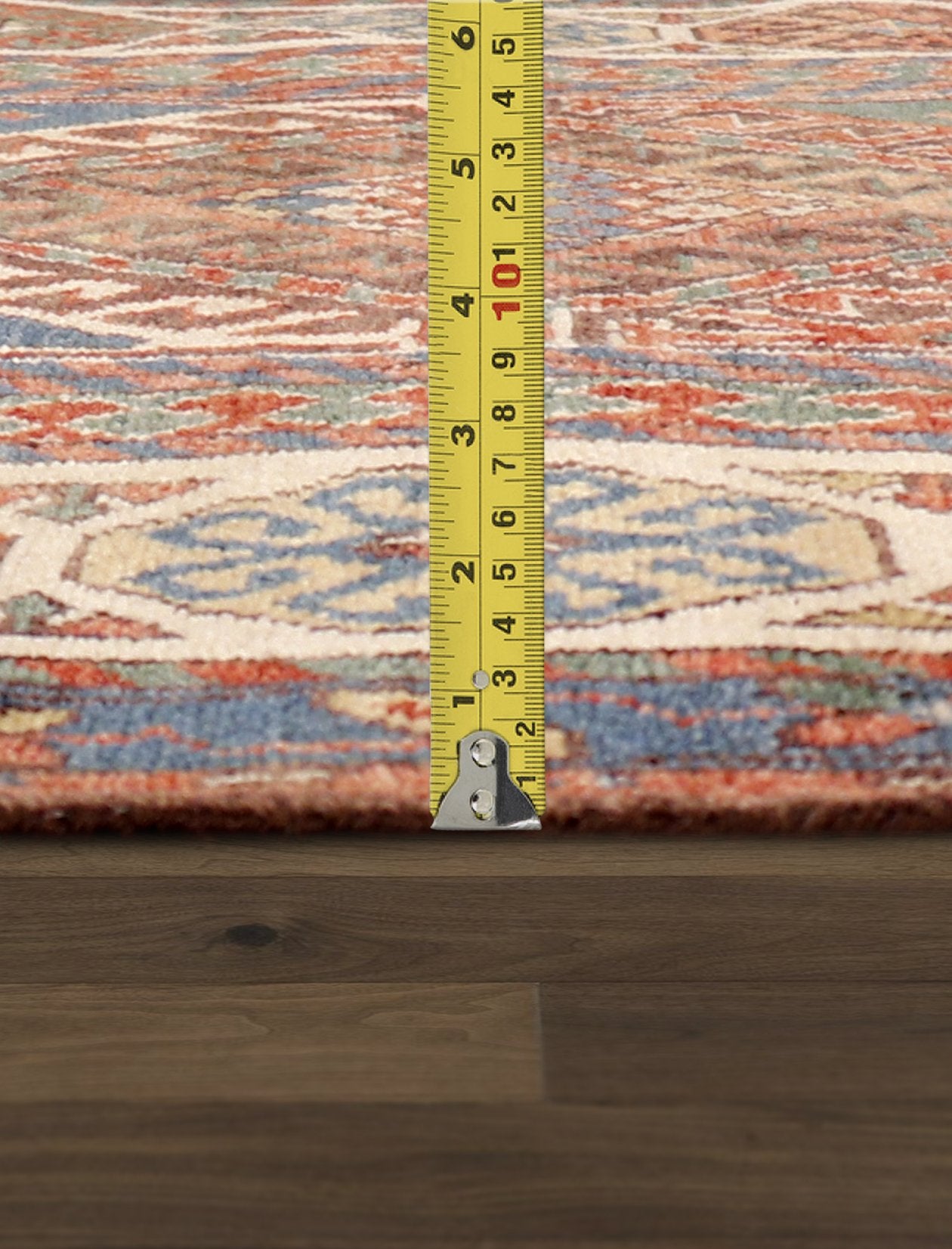 Pasargad Home Kazak Collection Hand-Knotted Wool Area Rug