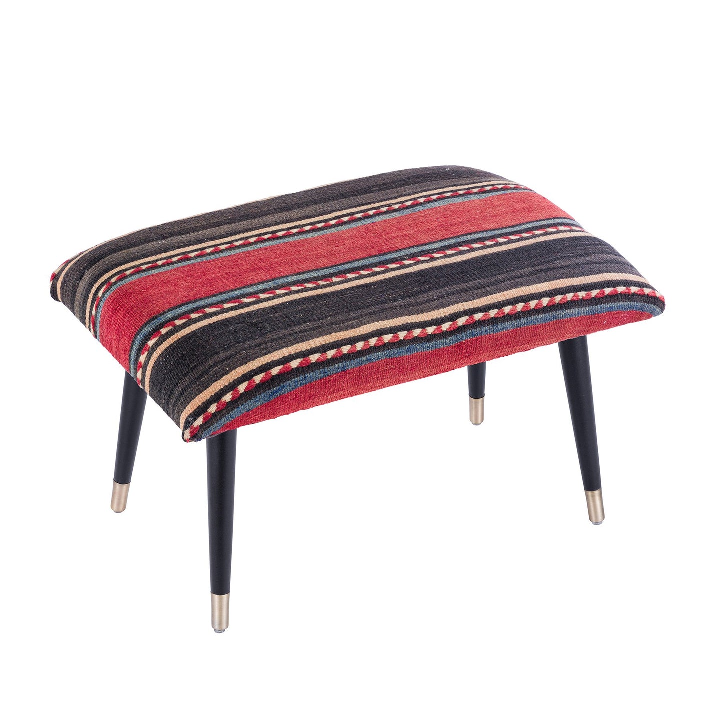 Bosphorus Kilim Cover Ottoman