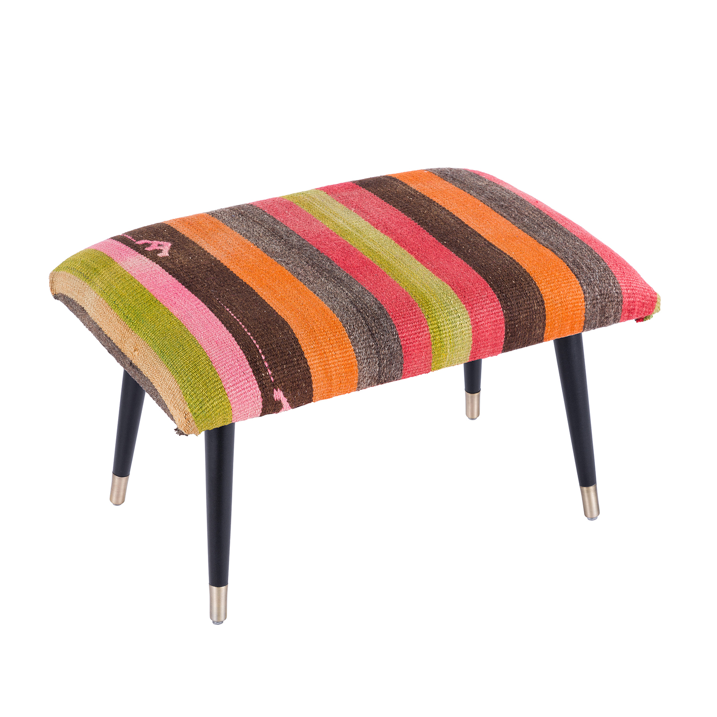 Bosphorus Kilim Cover Ottoman
