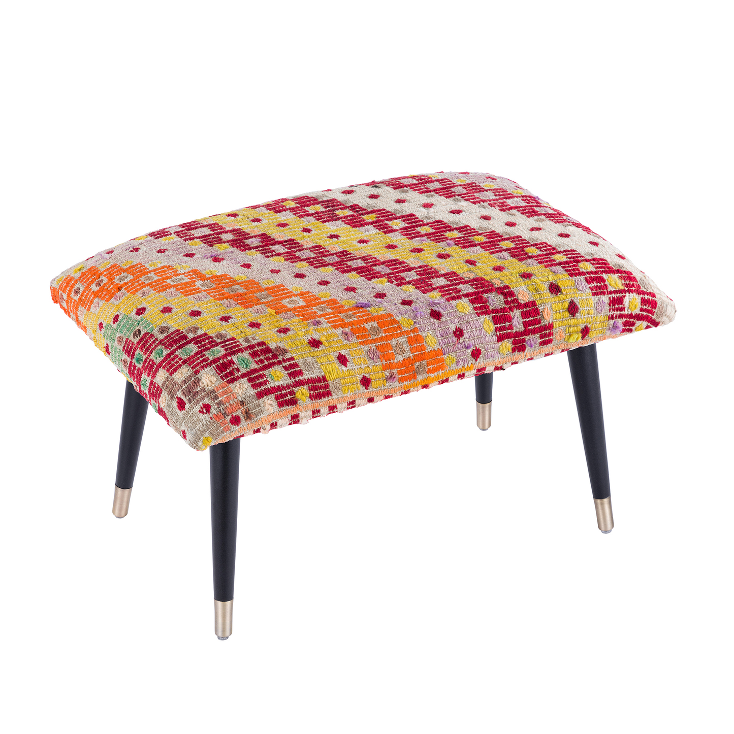 Bosphorus Kilim Cover Ottoman