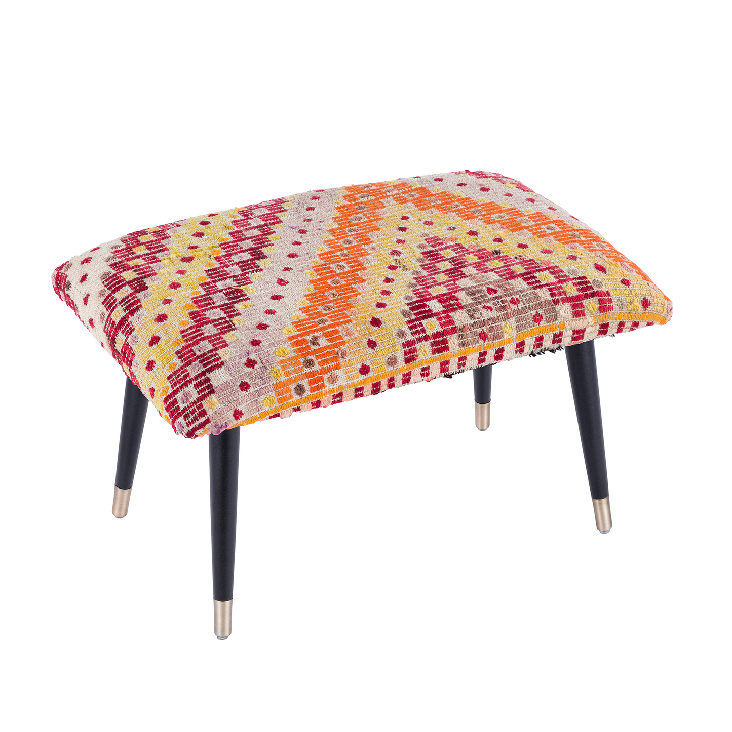 Bosphorus Kilim Cover Ottoman