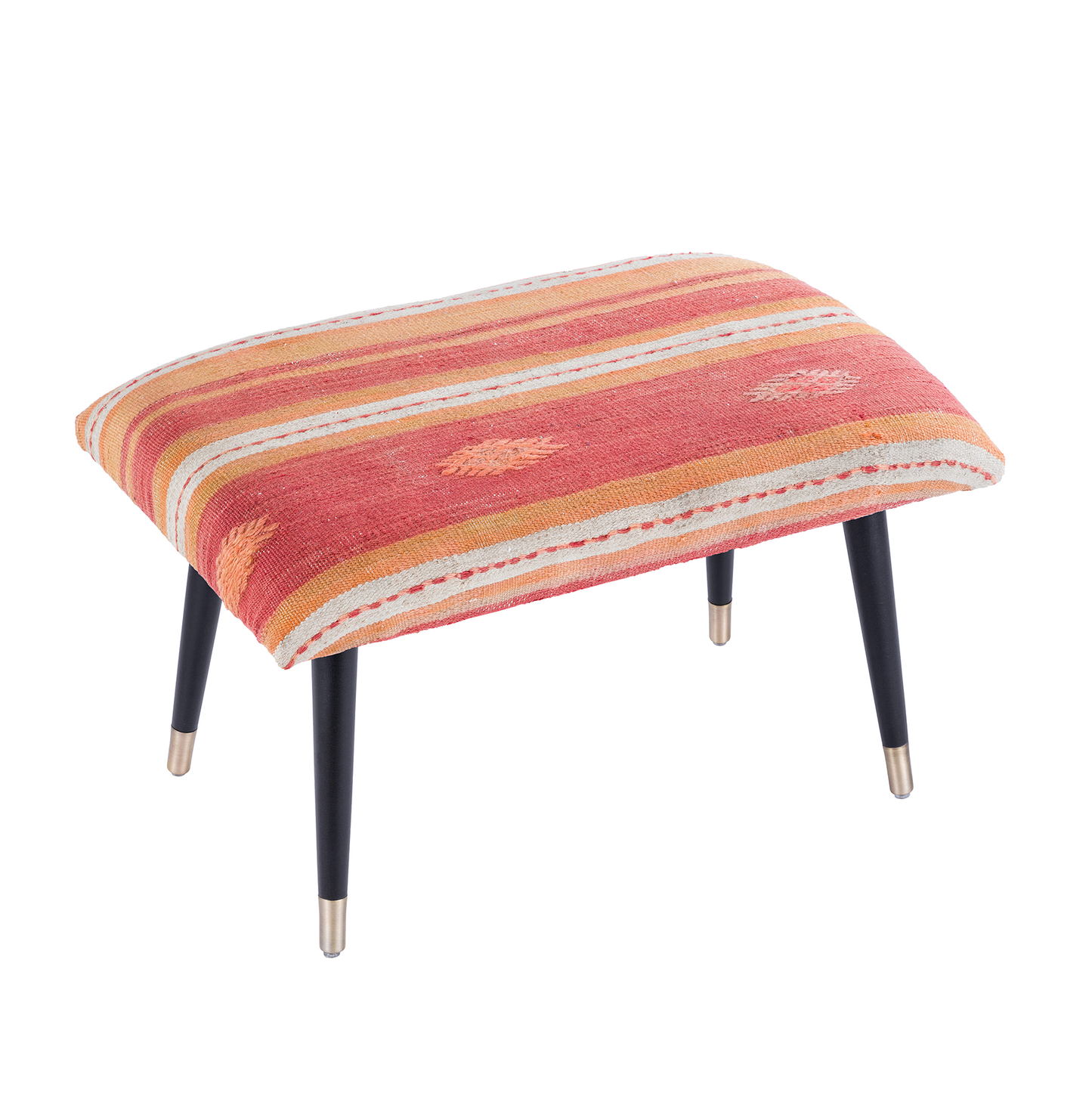 Bosphorus Kilim Cover Ottoman