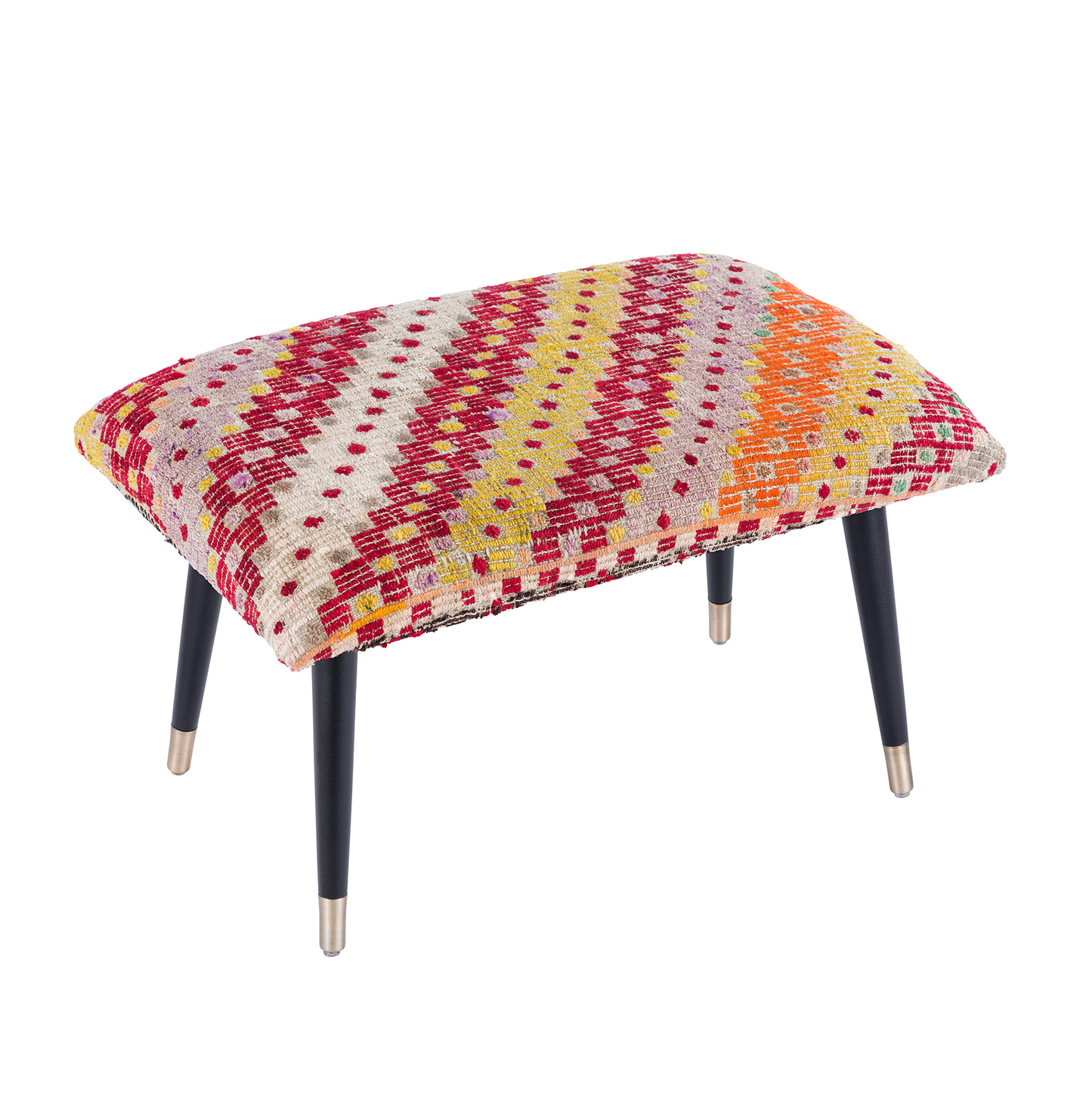 Bosphorus Kilim Cover Ottoman