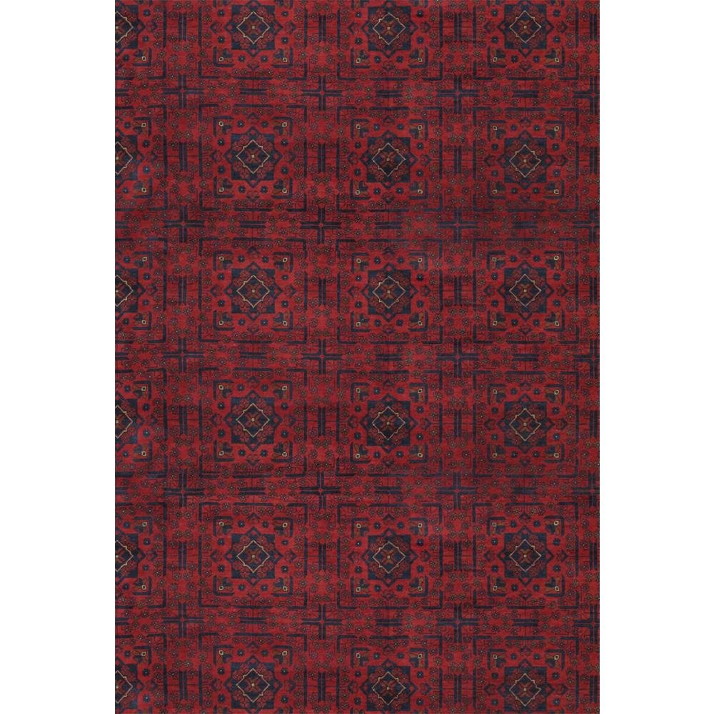Yamoud Burgundy Area Rug