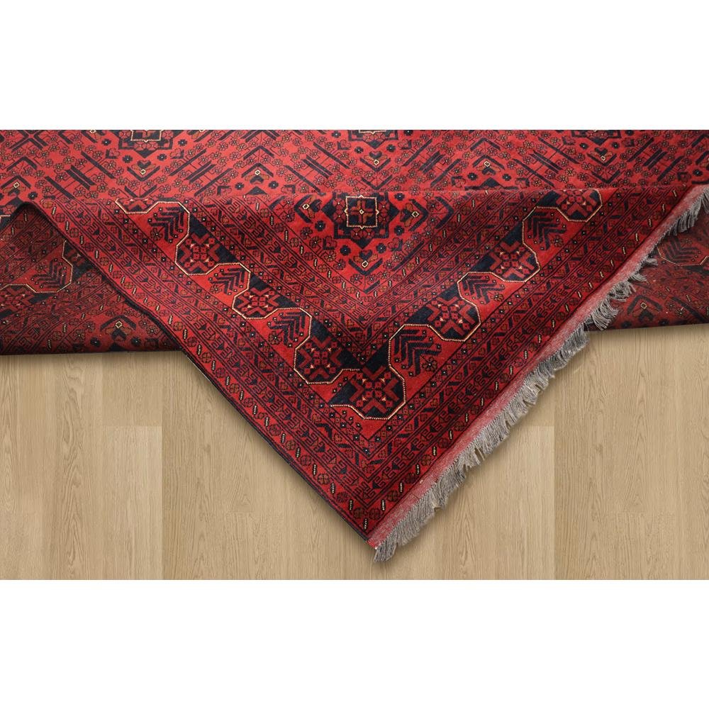 Yamoud Burgundy Area Rug