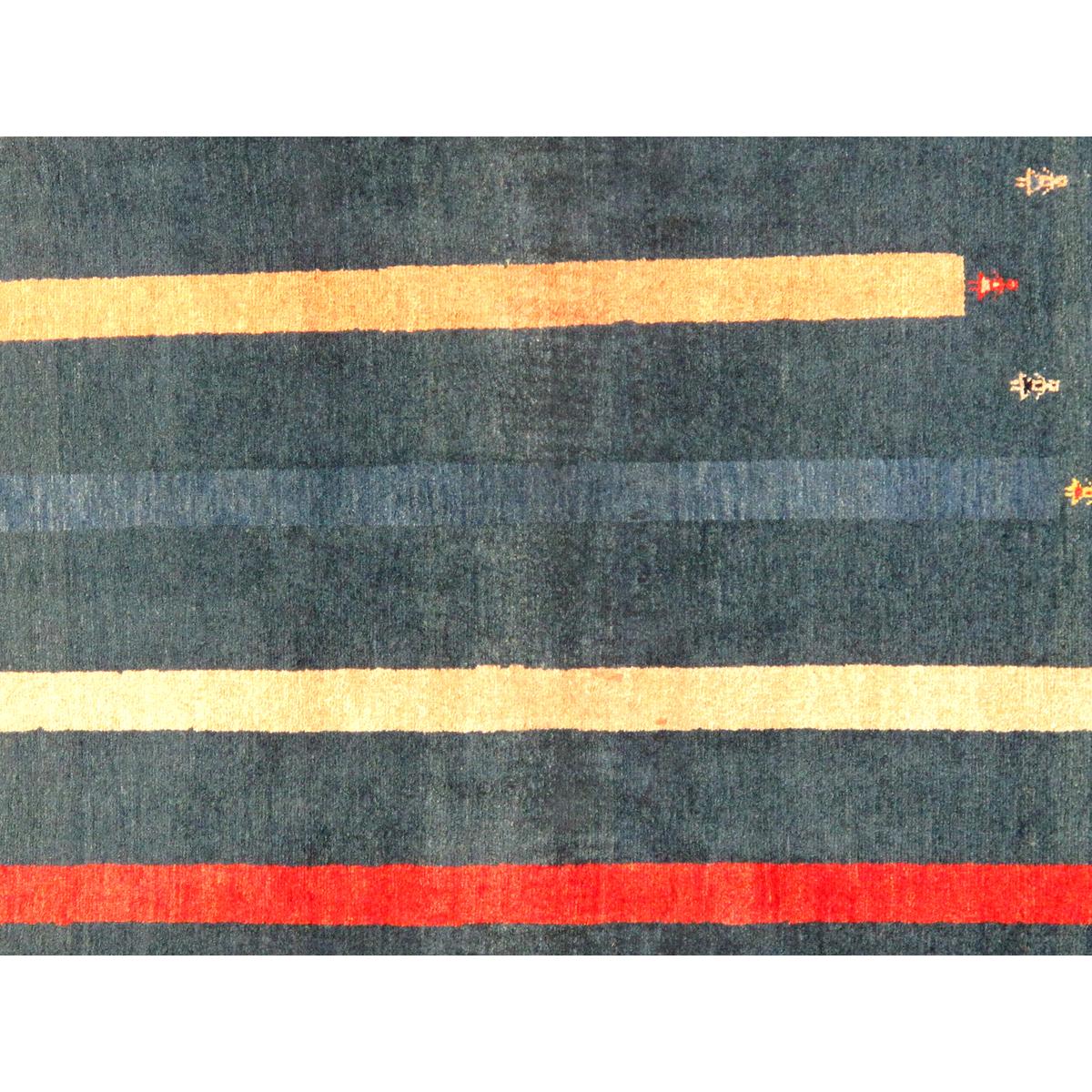 Tribal Hand-Knotted Lamb's Wool Area Rug