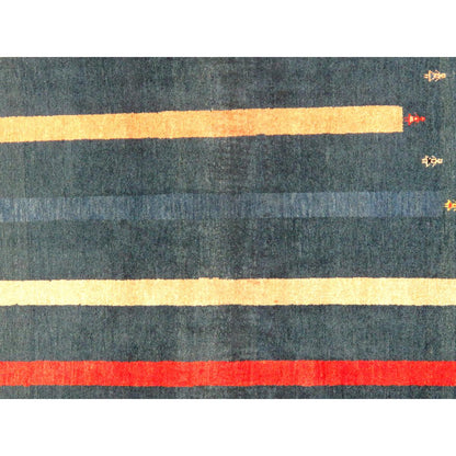 Tribal Hand-Knotted Lamb's Wool Area Rug