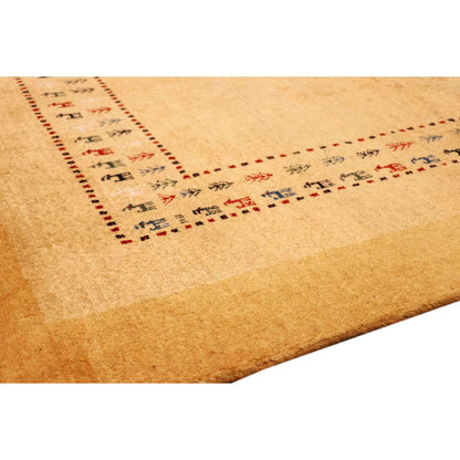 Tribal Hand-Knotted Lamb's Wool Area Rug