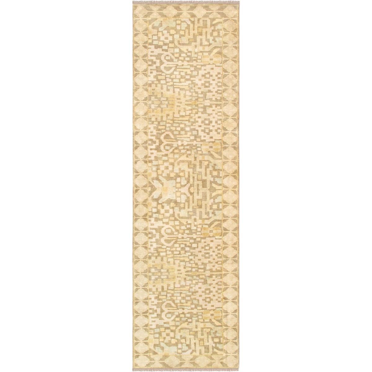 Oushak Hand-Knotted Lamb's Wool Area Rug